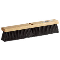 Continental F007018 18 inch Hardwood Push Broom Head with Polypropylene Bristles