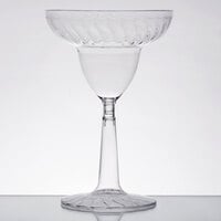 Fineline Flairware 2312-CL 12 oz. Plastic Margarita with Clear Base - 144/Case