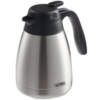 Thermos FN357 1 Liter Stainless Steel Vacuum Insulated Carafe - Push Button