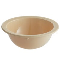 Acopa Foundations 13 oz. Tan Narrow Rim Melamine Grapefruit Bowl - 12/Case