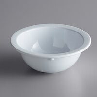 Acopa Foundations 13 oz. White Narrow Rim Melamine Grapefruit Bowl - 12/Case