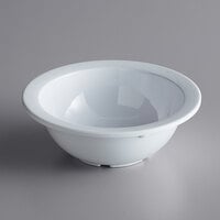 Acopa Foundations 10 oz. White Narrow Rim Melamine Grapefruit Bowl - 12/Case