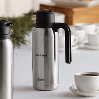 Thermos FN363 32 oz. Half & Half Stainless Steel Vacuum Insulated Carafe