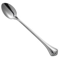 World Tableware 961 021 Resplendence 7 3/8 inch 18/0 Stainless Steel Heavy Weight Iced Tea Spoon - 36/Case
