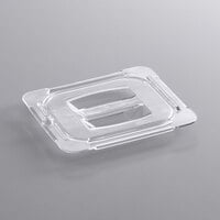 Vigor 1/6 Size Clear Polycarbonate Food Pan Lid with Handle