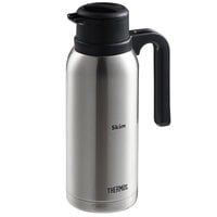 Thermos FN369 20 oz. Stainless Steel Vacuum Insulated Carafe with Push  Button by Arc Cardinal