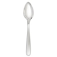 Fortessa 1.5.622.00.066 Grand City 6 3/8 inch 18/10 Stainless Steel Extra Heavy Weight Grapefruit Spoon - 12/Case