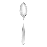 Fortessa 1.5.622.00.066 Grand City 6 3/8" 18/10 Stainless Steel Extra Heavy Weight Grapefruit Spoon - 12/Case