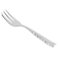 Fortessa 1.5.102.FC.038 Lucca Faceted 6 inch 18/10 Stainless Steel Extra Heavy Weight Appetizer / Cake Fork - 12/Case