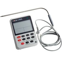 Cooper-Atkins DTT361-01 COOK N COOL 6 inch Digital Cooking Thermometer and 24 Hour Kitchen Timer with 44 inch Cord