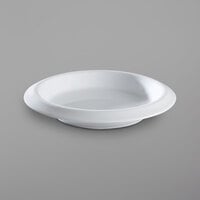Corona by GET Enterprises PA1101983224 Gotas 14.1 oz. Bright White Porcelain Salad Bowl - 24/Case