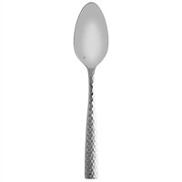 Fortessa 1.5.102.FC.001 Lucca Faceted 8 inch 18/10 Stainless Steel Extra Heavy Weight Dinner Spoon - 12/Case