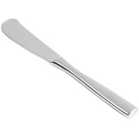 Fortessa 1.5.102.00.053 Lucca 6 7/8 inch 18/10 Stainless Steel Extra Heavy Weight Butter Knife - 12/Case