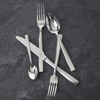Fortessa 1.5.900.00.002 Catana 8 3/16 inch 18/10 Stainless Steel Extra Heavy Weight Dinner Fork - 12/Case