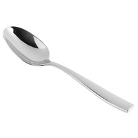Fortessa 1.5.102.00.022 Lucca 4 5/8 inch 18/10 Stainless Steel Extra Heavy Weight Demitasse Spoon - 12/Case