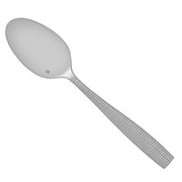 Fortessa 1.5.103.00.011 Ringo 7 1/16 inch 18/10 Stainless Steel Extra Heavy Weight Dessert / Soup Spoon - 12/Case