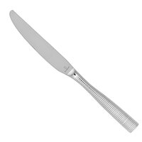 Fortessa 1.5.103.00.005 Ringo 9 7/8 inch 18/10 Stainless Steel Extra Heavy Weight Dinner Knife - 12/Case