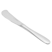 Fortessa 1.5.622.00.053 Grand City 6 11/16 inch 18/10 Stainless Steel Extra Heavy Weight Butter Knife - 12/Case