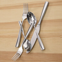 Fortessa 1.5.102.00.026 Lucca 9 11/16 inch 18/10 Stainless Steel Extra Heavy Weight Serving Fork