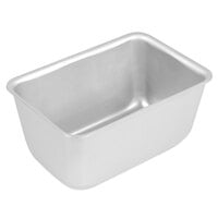 Vollrath 5431 Wear-Ever 1 lb. Seamless Aluminum Bread Loaf Pan - 5 inch x 3 3/8 inch x 2 1/2 inch