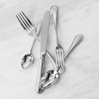 Fortessa 1.5.110.00.002 Medici 8 1/16 inch 18/10 Stainless Steel Extra Heavy Weight Dinner Fork - 12/Case