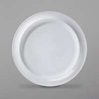 Corona by GET Enterprises PA1101982524 Gotas 10 inch Bright White Porcelain Plate - 24/Case