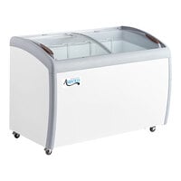 Avantco DFC13-HCL 49 5/8" Customizable Curved Top Display Ice Cream Freezer