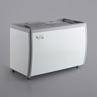 Avantco DFF13-HCL 49 3/4 inch Flat Top Display Ice Cream Freezer