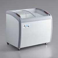 Avantco DFC9-HCL 38 1/2" Curved Top Display Ice Cream Freezer