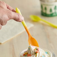 Yellow to Orange Color-Changing Dessert Spoon   - 1000/Case