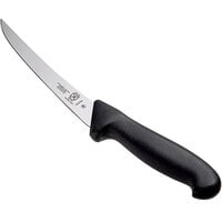 Mercer Culinary M13704 BPX 5 1/2 inch Semi-Flexible Curved Boning Knife with Nylon Handle
