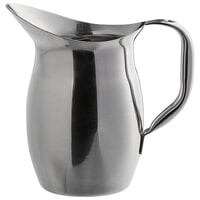 World Tableware BP-250 Belle 70 oz. Stainless Steel Pitcher with Ice Guard