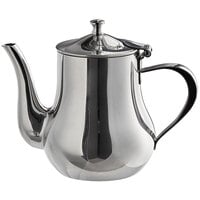 World Tableware CT-805 Belle 24 oz. Stainless Steel Tea Pot