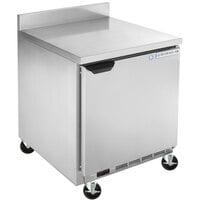 Beverage-Air WTF32AHC-FIP 32 inch Worktop Freezer with 4 inch Foamed-in-Place Backsplash