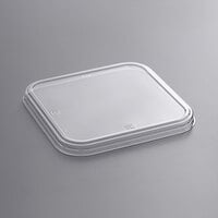 Fabri-Kal LS6OF Alur On-The-Go Outer-Fit Clear PET Lid - 300/Case