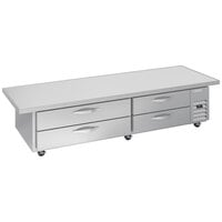 Beverage-Air WTRCS84HC-96 96" 4 Drawer Refrigerated Chef Base with 12" Overhang