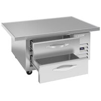 Beverage-Air WTFCS36HC-48 2 Drawer 48 inch Freezer Chef Base with 12 inch Overhang