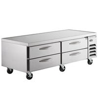 Beverage-Air WTFCS72HC 4 Drawer 72" Freezer Chef Base