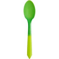 Neon Green to Green Color-Changing Dessert Spoon   - 1000/Case
