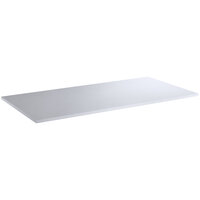 Regency 24 inch x 48 inch Poly Table Top for 24 inch x 48 inch Poly Top Table without Backsplash