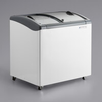 Beverage-Air NC34HC-1-W 34 inch Curved Lid Novelty Display Freezer