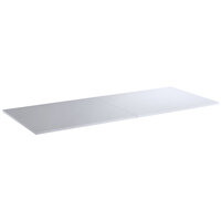 Regency 30 inch x 72 inch Poly Table Top for 30 inch x 72 inch Poly Top Table without Backsplash