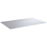 Regency 30 inch x 48 inch Poly Table Top for 30 inch x 48 inch Poly Top Table without Backsplash