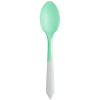 Pearl to Green Color-Changing Dessert Spoon   - 100/Pack