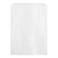 Choice 6" x 1" x 8" White Sandwich / Cookie Bag - 2000/Case