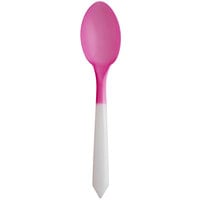Pearl to Pink Color-Changing Dessert Spoon   - 100/Pack