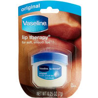 Vaseline 20677 0.25 oz. Lip Therapy Original Lip Balm Jar - 32/Case