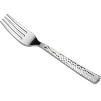 Silver Visions 7 1/4 inch Hammersmith Heavy Weight Silver Plastic Fork - 50/Pack