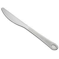 Visions 7 1/2 inch Satin Heavy Weight Silver Plastic Knife - 600/Case