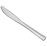 Visions 7 3/4 inch Silver Classic Heavy Weight Silver Plastic Knife - 50/Pack